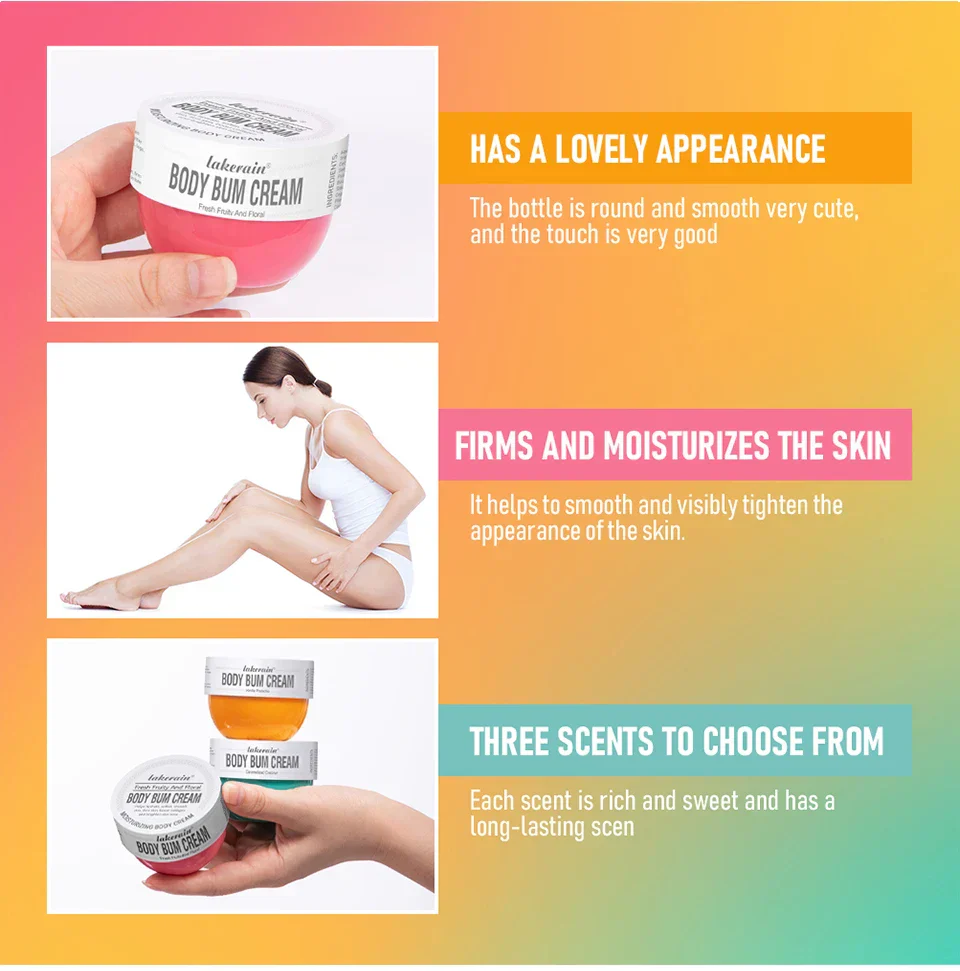 80ml Brazilian Body Care Lotion Buttock Cream Nourishes Skin Care Long Lasting Moisturizing Beauty Firm Skin Brightens Cream Hot - Image 21