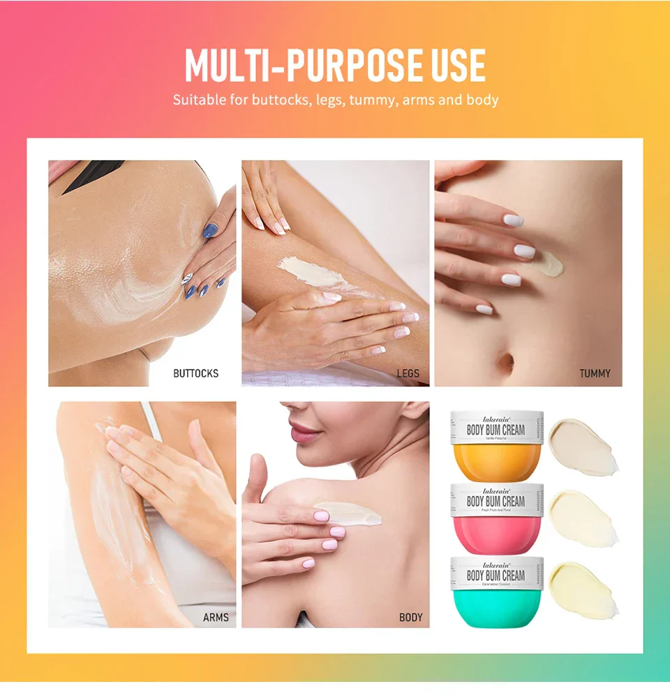 80ml Brazilian Body Care Lotion Buttock Cream Nourishes Skin Care Long Lasting Moisturizing Beauty Firm Skin Brightens Cream Hot - Image 6