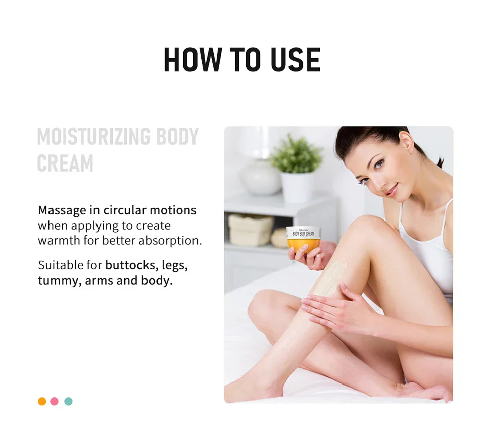 80ml Brazilian Body Care Lotion Buttock Cream Nourishes Skin Care Long Lasting Moisturizing Beauty Firm Skin Brightens Cream Hot - Image 7