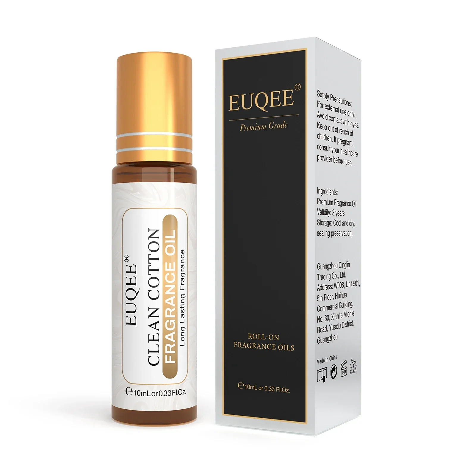EUQEE 10ml Women's Roller Fragrance Oil-Coconut Vanilla Bubble Gum Bright Crystal Bombshell Midnight Rose Angel Aroma Oils - Image 15